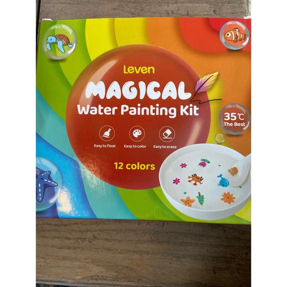 Leven Magical Water Painting Drawing Set for Kids - 3 in 1 toys crafts * T100 - Picture 6 of 6